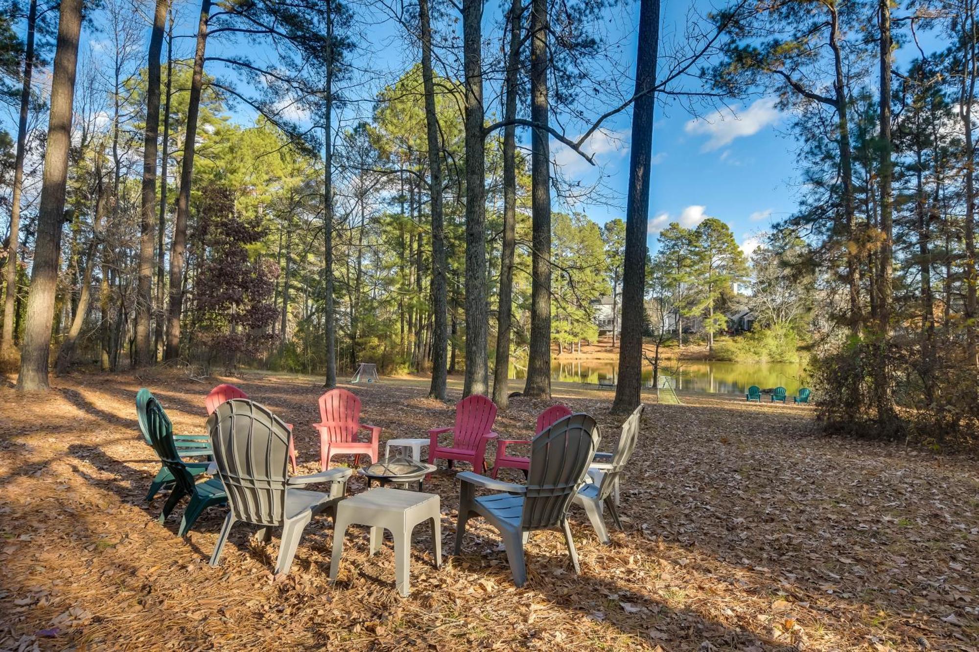 Peaceful Durham Retreat On Pond With Huge Deck! Βίλα Εξωτερικό φωτογραφία