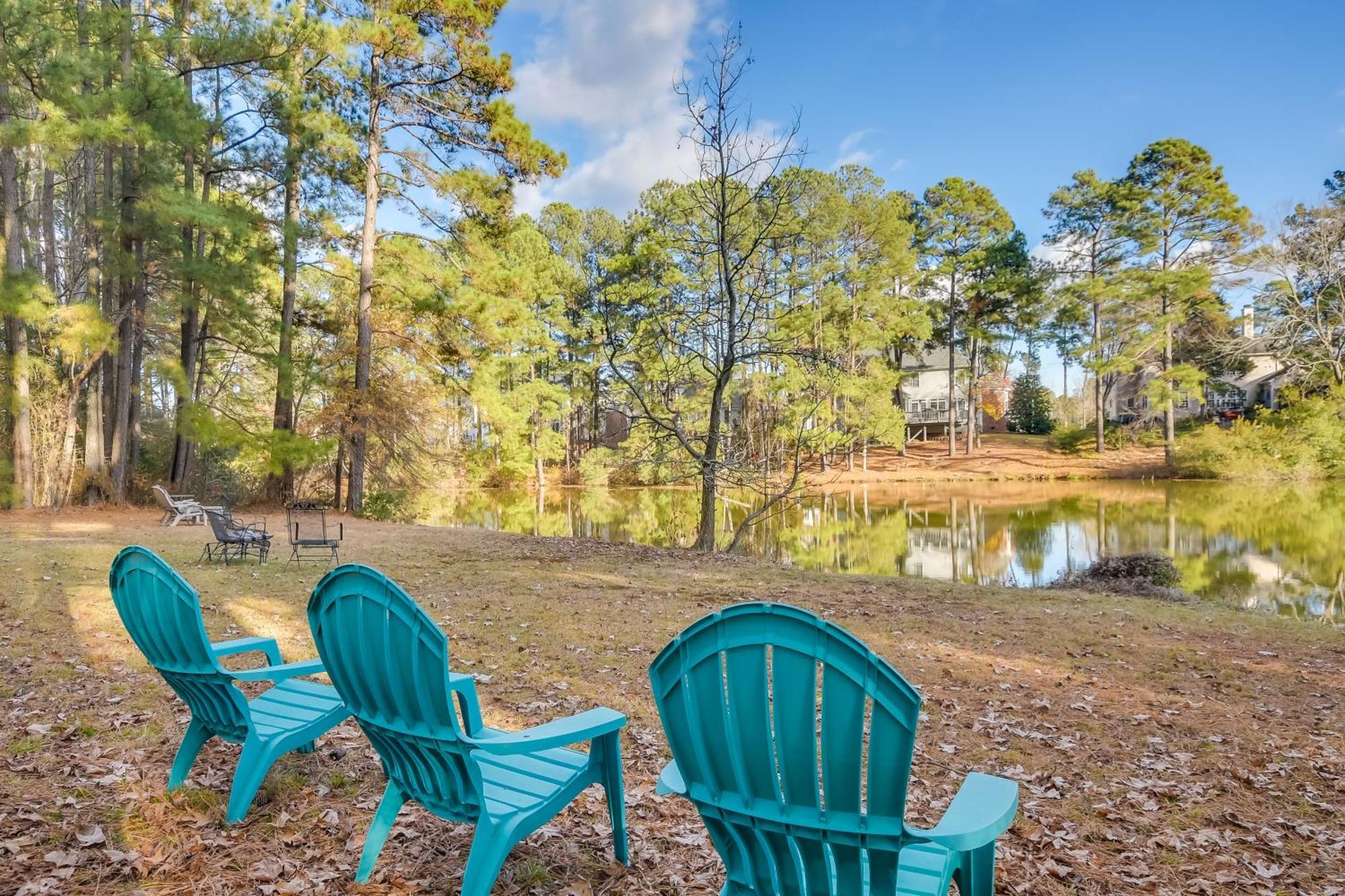Peaceful Durham Retreat On Pond With Huge Deck! Βίλα Εξωτερικό φωτογραφία
