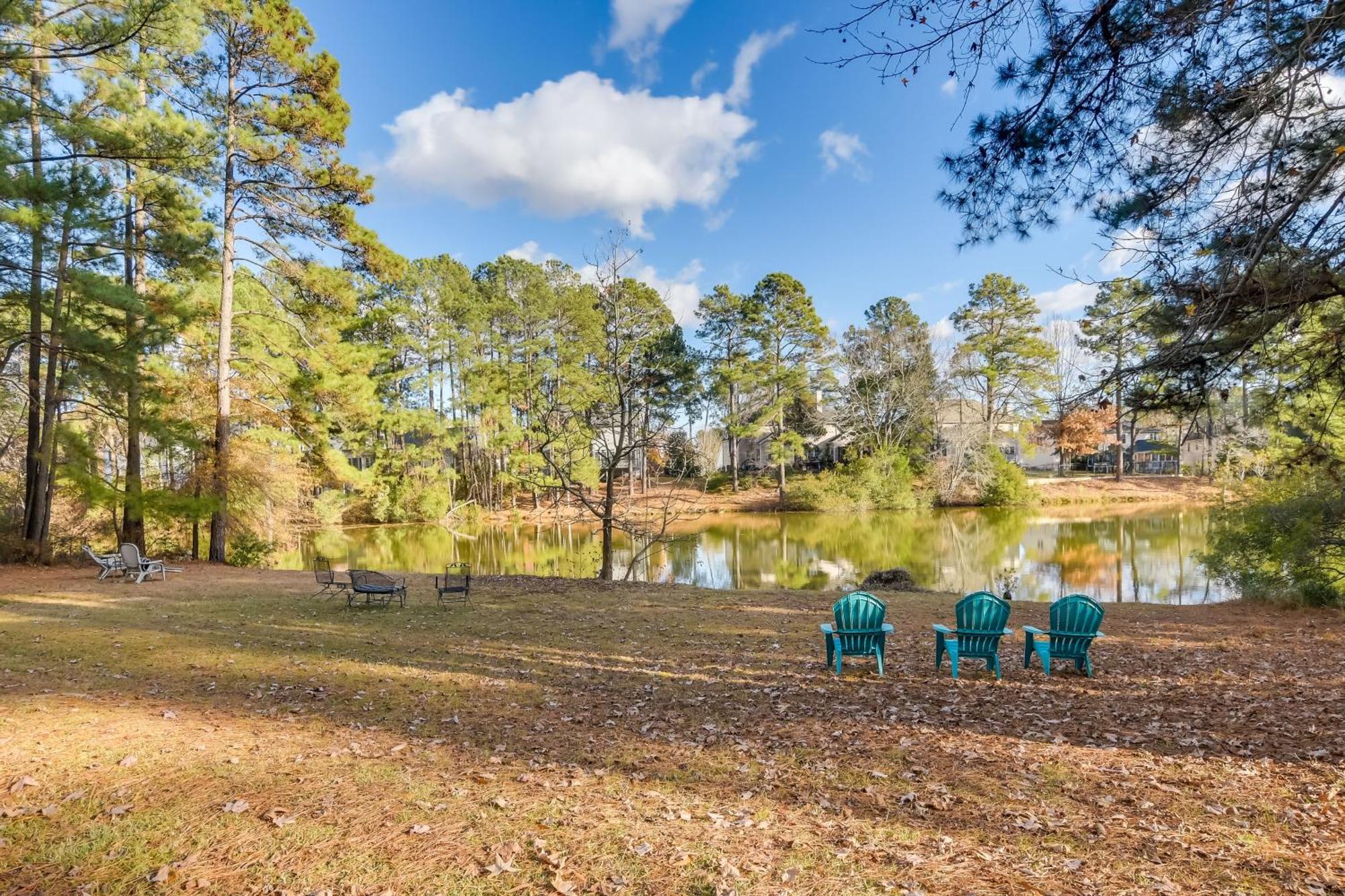 Peaceful Durham Retreat On Pond With Huge Deck! Βίλα Εξωτερικό φωτογραφία